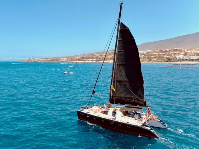 White Tenerife Boat