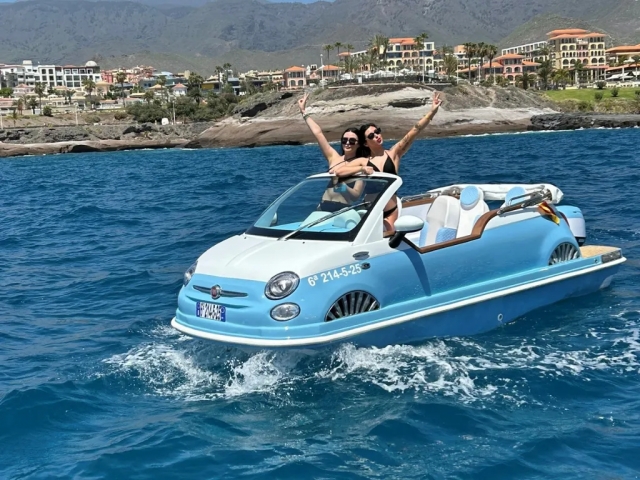 Fiat 500 Boat License-free Boat